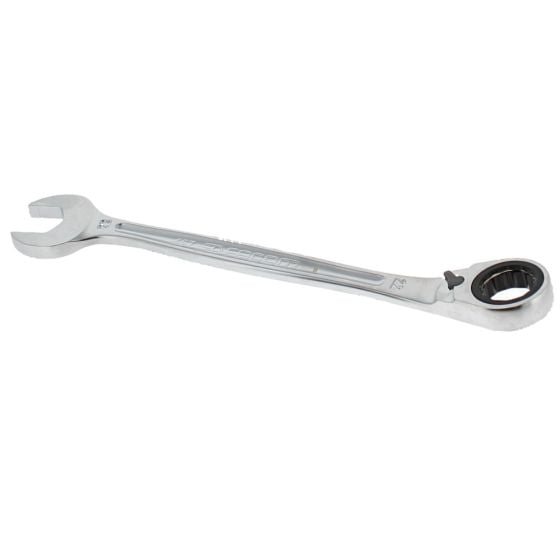 Facom Anti Slip Combination Ratcheting Open End Spanner (24mm) - OEM No. FCM467B24