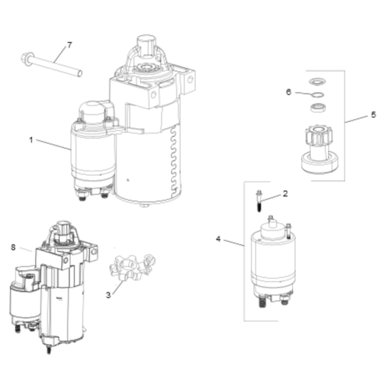 Starting for Kohler FCV740 Engines