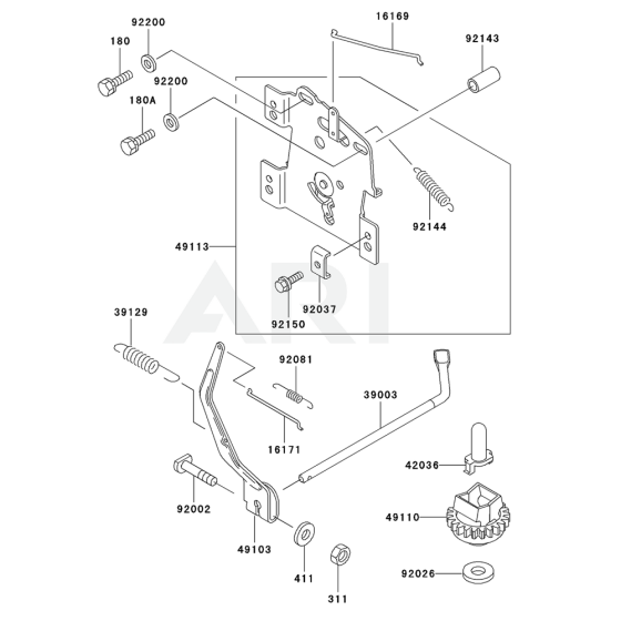 Control Equipment for Kawasaki FD611V Engine