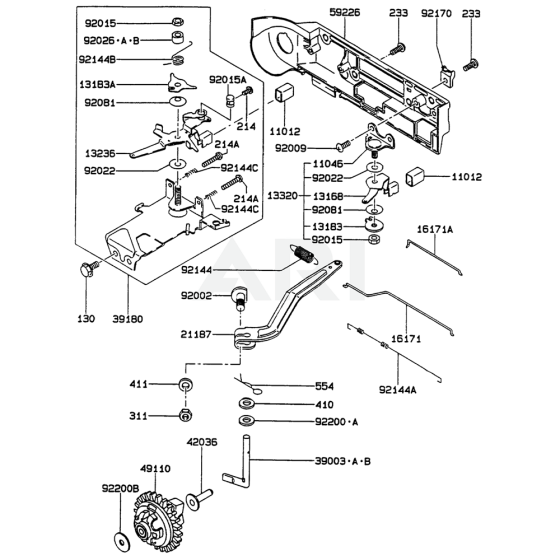 Control Equipment for Kawasaki FE290D Engines