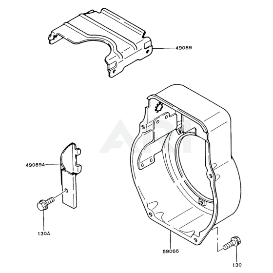 Cooling Equipment for Kawasaki FG150R Engine