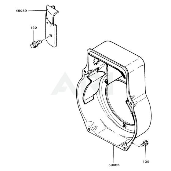 Cooling Equipment for Kawasaki FG200R Engine