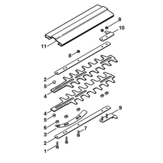Angle Drive Assembly for Stihl