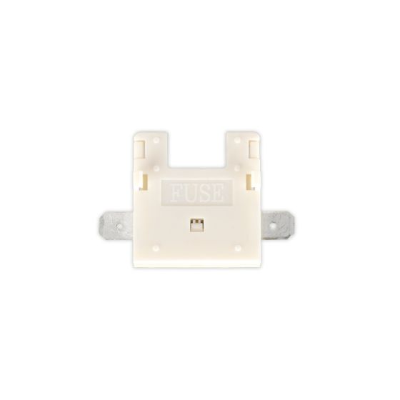 Standard Blade Fuse Holder White Nylon 30Amp Pack of 10 Sealey Part No. FHW30