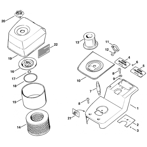 Filter Housing & Air Filter