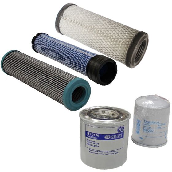 Filter Kit fits Terex TV1200 Roller