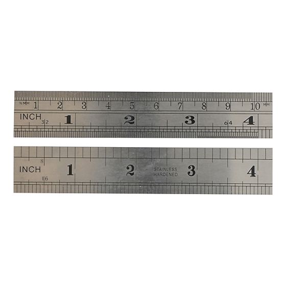 F112ME Steel Rule 300mm / 12in - Fisher FR112ME