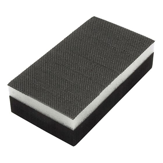 Double Sided Hand Sanding Block by Flexipads - 70 x 125mm