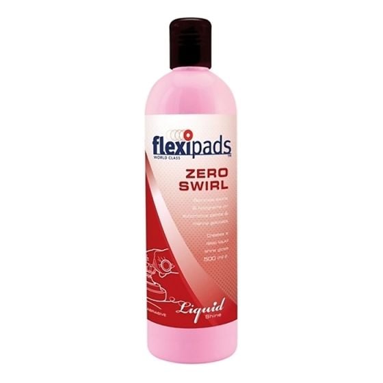 ZERO SWIRL Liquid Shine Red 500ml by Flexipads - LP120C 1=1 BOTTLE SINGLE