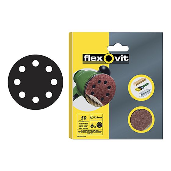 Hook & Loop Sanding Discs 125mm