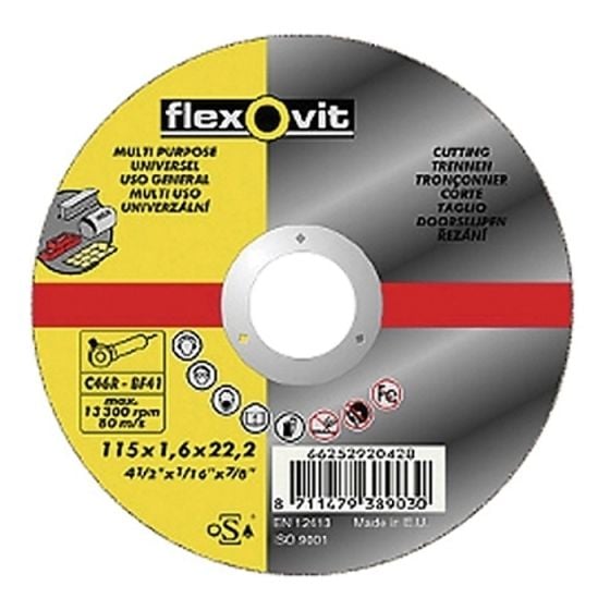 Multi Purpose Cutting Disc 230 x 22.23mm by Flexovit - 66252926779