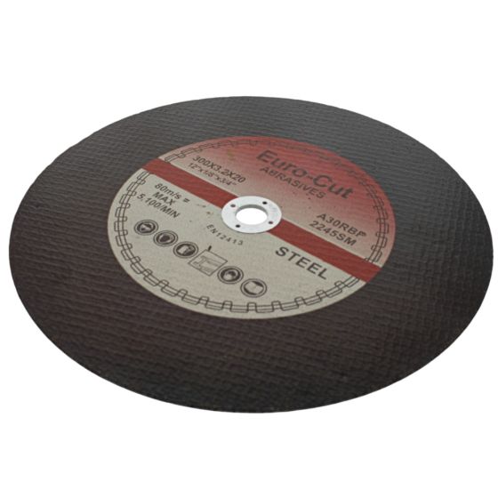 Mexco 300mm Abrasive Wheel Flat Cutting - Metal - FMC7