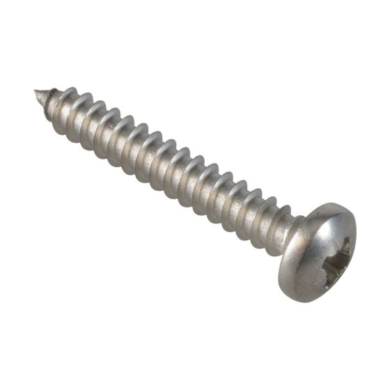 Self-Tapping Screw Pozi Pan A2 SS 1.1/4in x 10 ForgePack 12