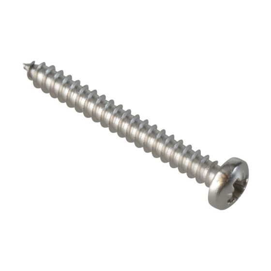 Self-Tapping Screw Pozi Pan A2 SS 1in x 4 ForgePack 40