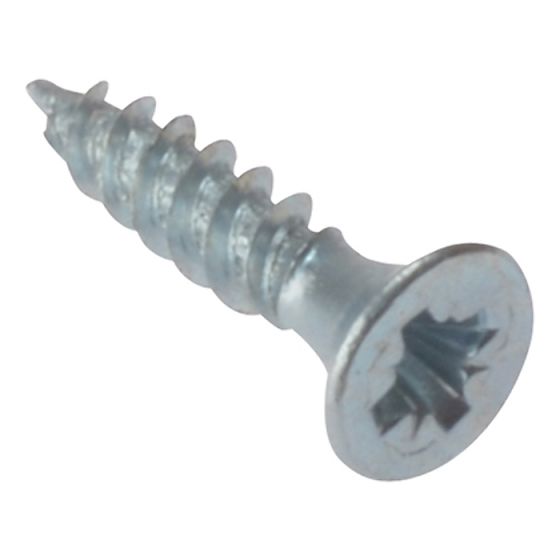 General Purpose Pozi Screw CSK TT ZP 1in x 4 Box 200 by Forgefix - CSK14ZP