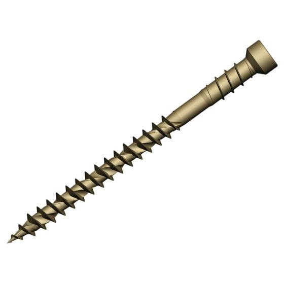 ForgeFast Decking Screws Reduced Head Tan 4.5x50 TORX T15 Tub 600