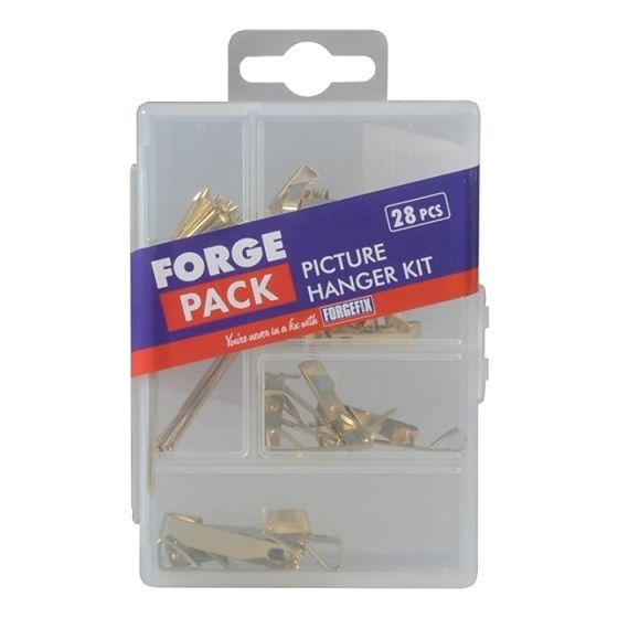 Picture Hook Kit Forge Pack 28 Piece by Forgefix - FPPICTSET