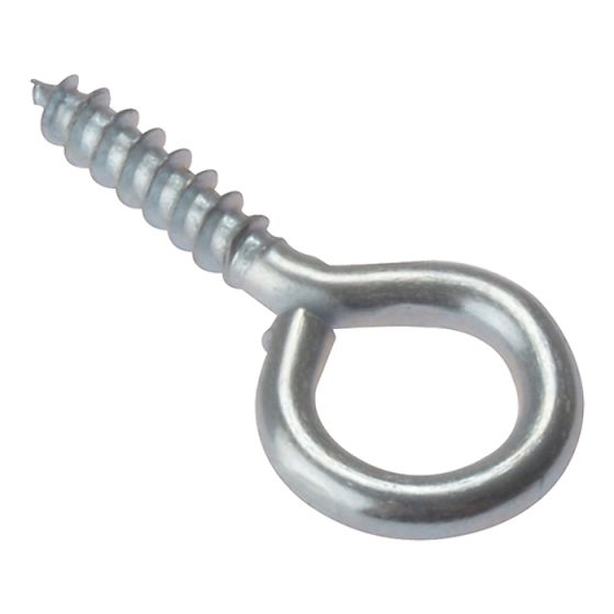 Screw Eyes ZP 25 x 4g Bag 10 by Forgefix - 10SE254