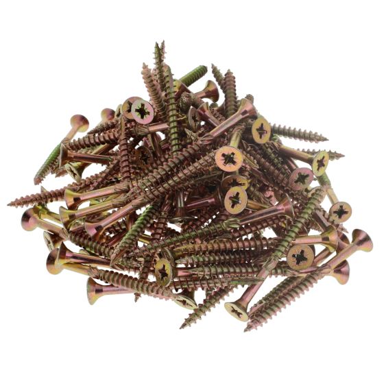 Spectre Screw PZ Compatible CSK ZYP 5.0 x 60mm sawtooth thread (Box 100)