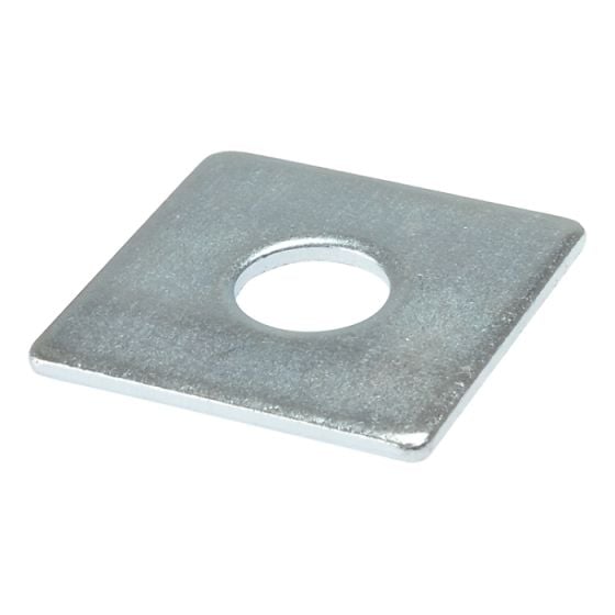 Square Plate Washers, Zinc Plated