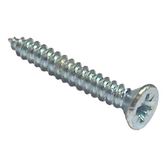 Self-Tapping Screw Pozi CSK ZP 1/2in x 4 Box 200 by Forgefix - STCSK124ZP