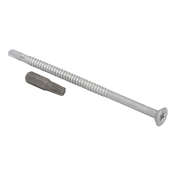 TechFast Roofing Screw Timber - Steel Light Section 5.5 x 109mm Pack 50 by Forgefix - TFCL55109