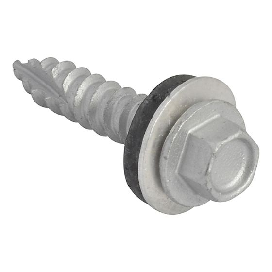 TechFast Hex Head Screw Sheet to Timber 6.3 x 32mm Pack 100 by Forgefix - TFHT6332