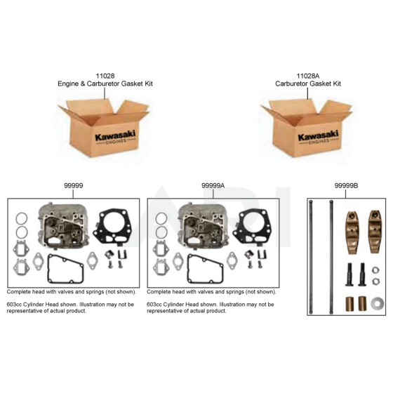 Gasket Kits / Cylinder Head for Kawasaki FR541V Engine