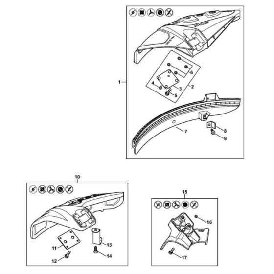 Deflector Assembly for Stihl FS