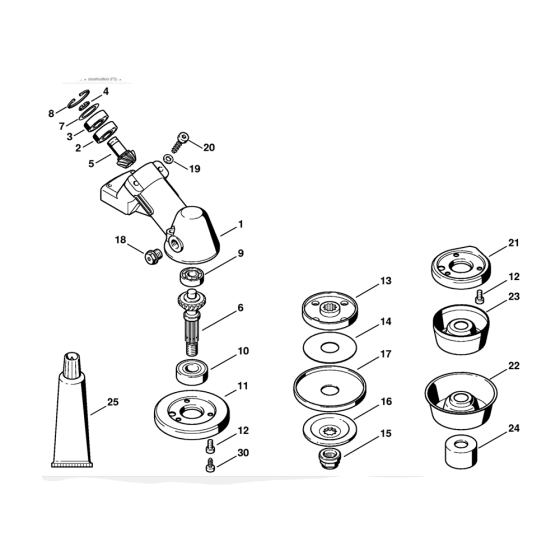 Stihl Gear Head Parts