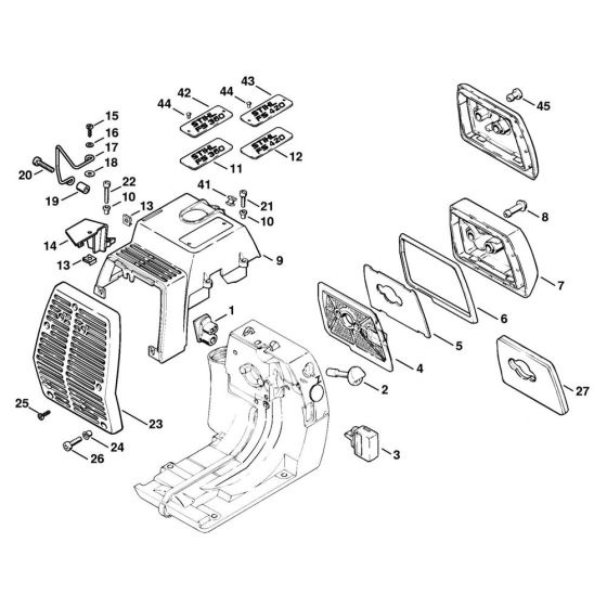 Air Filter & Shroud Assembly
