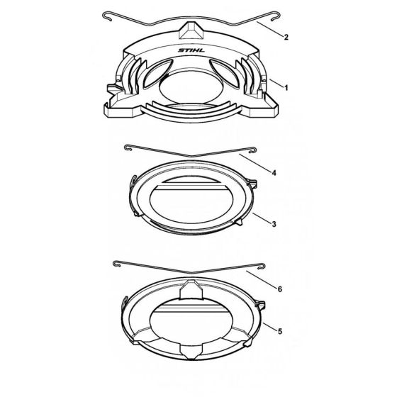 Transport guard Assembly for Stihl FS360C FS410C Clearing Saw