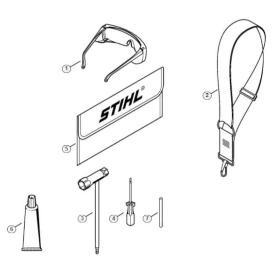 Tools & Extras for Stihl FS40 Brushcutter