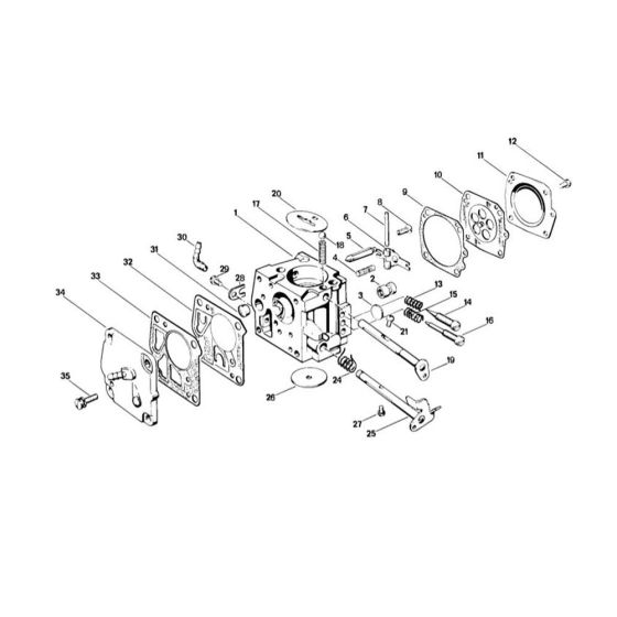 Carburettor Assembly for Stihl FS410 Clearing Saw