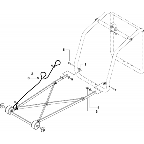 Pointer Attachment - Dual Pointer Assembly for Husqvarna FS410 D Floor Saw