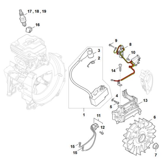 Ignition System for Stihl FS 411C