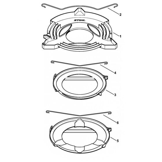 Transport guard Assembly for Stihl FS460C FS460RC Clearing Saw