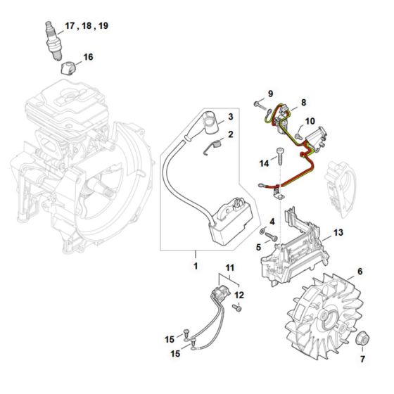 Ignition System for Stihl FS 461C