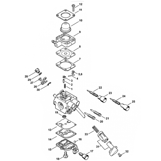 Stihl FS56 Carburetor