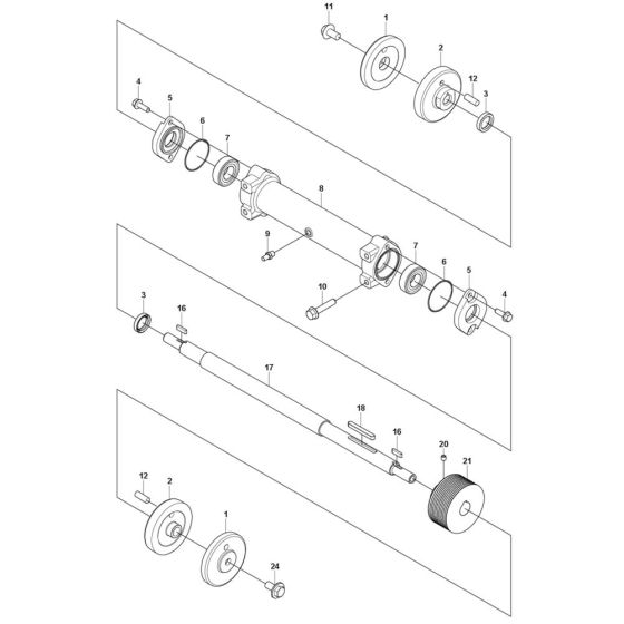 Blade Shaft Assembly