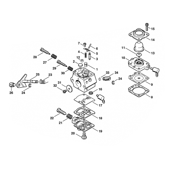 Carburetor WT-227 Assembly