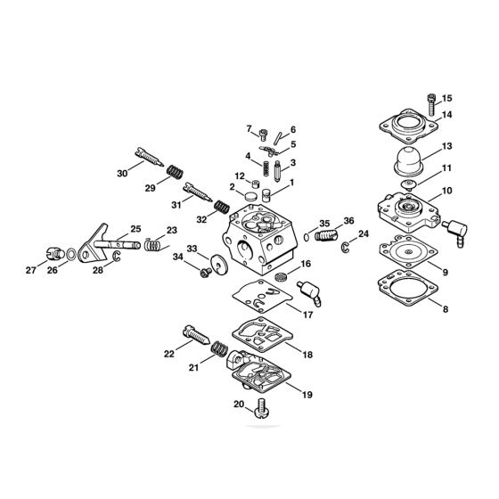 Carburetor WT-447 Assembly
