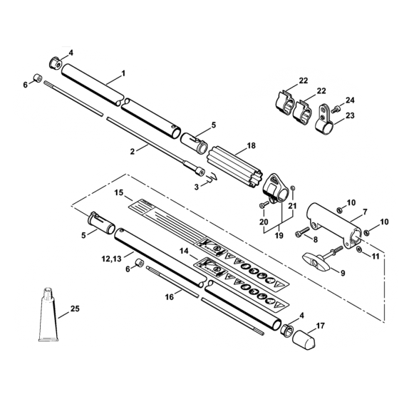 FS85t Drive Tube Assembly