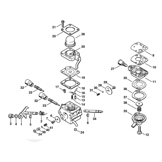 Stihl FS90 FS90r Carburetor