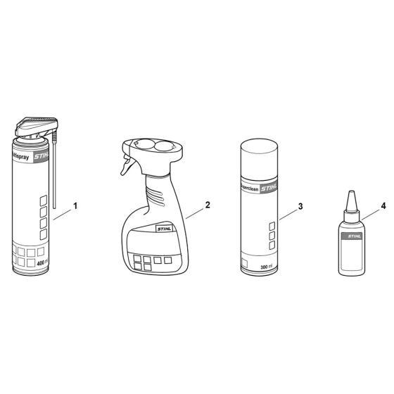 Stihl FSA 120 R Cleaning Products