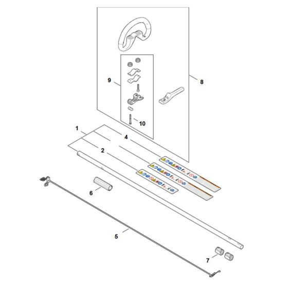 Drive Tube Assembly for Stihl