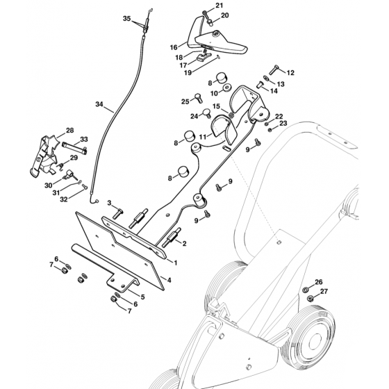 Stihl Disc Cutter Support