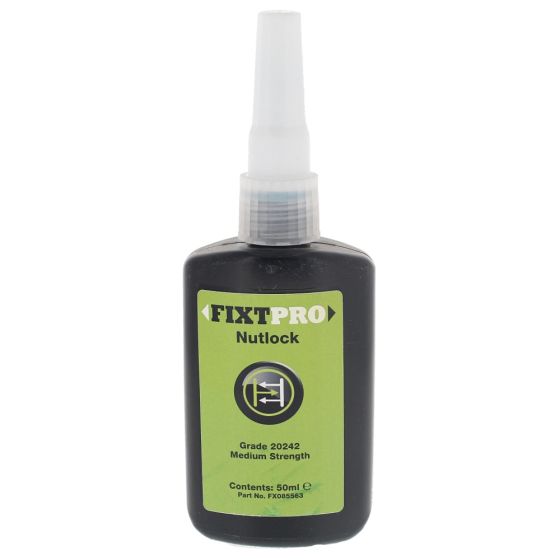 Nutlock Medium Strength 50ml for Fasteners and Hydraulic Components