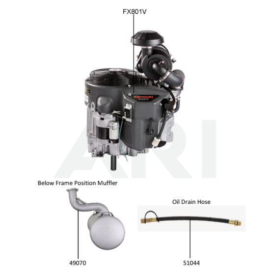 Replacement Engine / Accessories for Kawasaki FX801V Engine