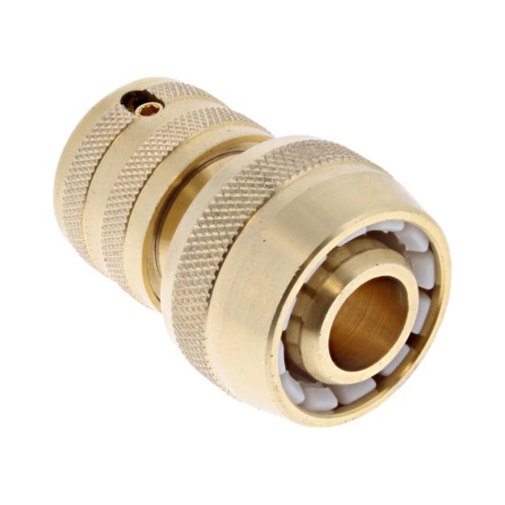 3/4" Brass Quick Release Female Hose Connector - Fits 3/4" Hose